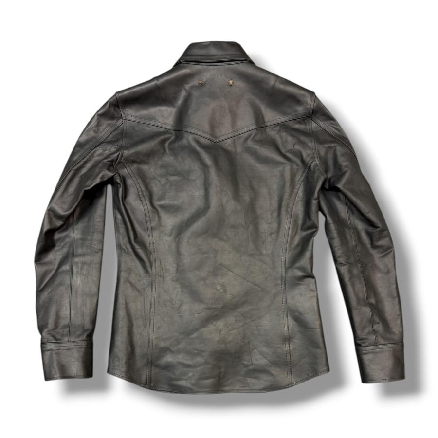 参考上代605000円 未使用 ISAMUKATAYAMA BACKLASH GUIDI CALF SHIRT 