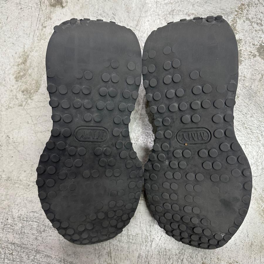 Maison MIHARA YASUHIRO メゾンミハラヤスヒロ LARRY OG Sole Mix Material Low-top Sneaker   ラリー スニーカー A14FW703 ブラック 99967Aの画像
