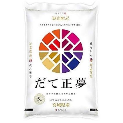 令和7年産 〈精米 だて正夢 5kg〉 宮城県産 米 お米 白米 (5kg×1袋