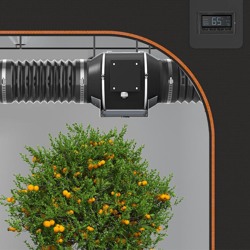 【メール便】 MOTTOGROW「賢風２００A」インラインダクト換気ファン 【1958217915】(10900円)