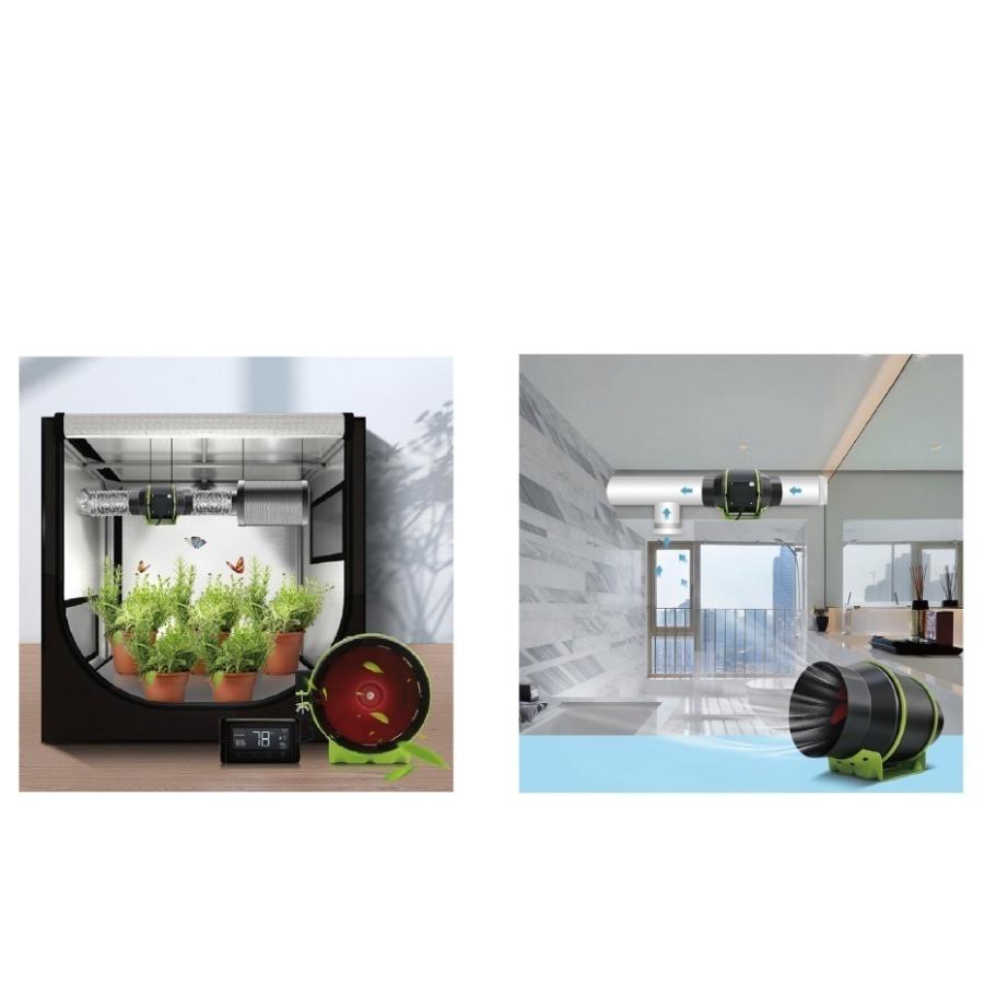 【メール便】 MOTTOGROW「賢風２００A」インラインダクト換気ファン 【1958217915】(10900円)