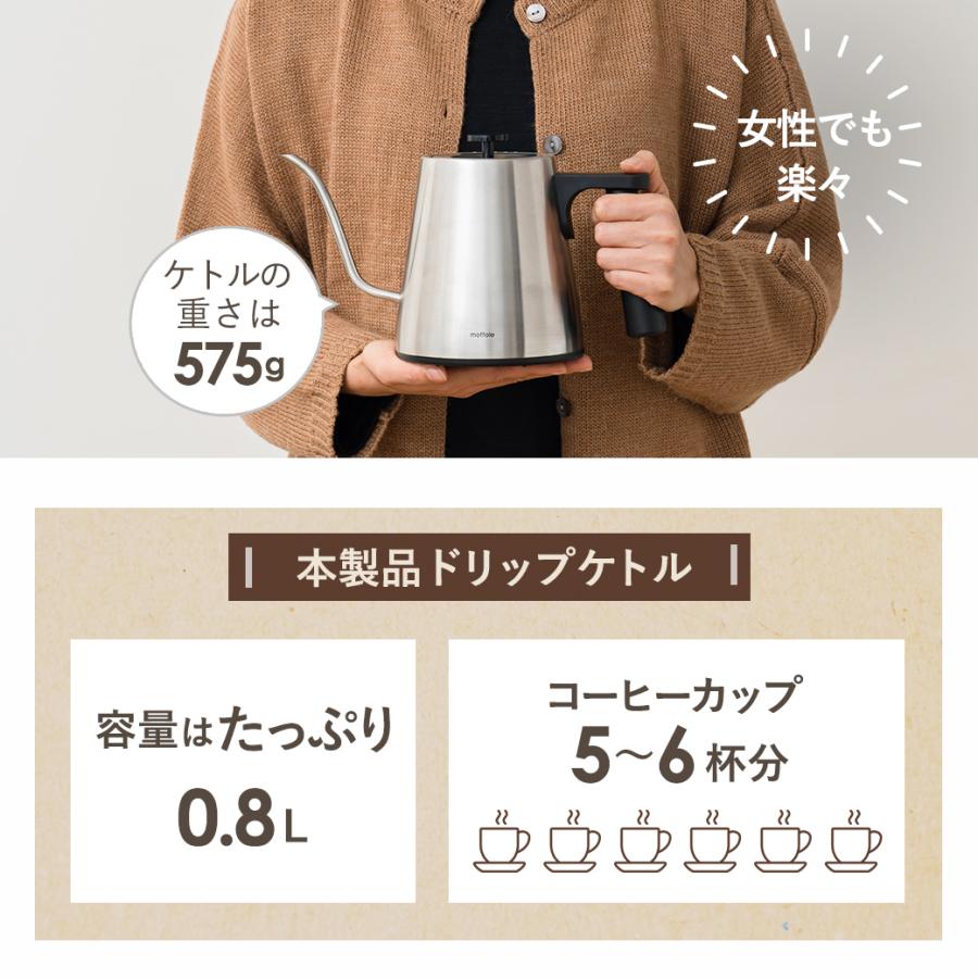 【KEECOON】電気ケトル 900ml 温度調整・保温機能機能付き 電気ケトル 温度調節付 ケトル 電気ポット 800ml ステンレス 自然保温