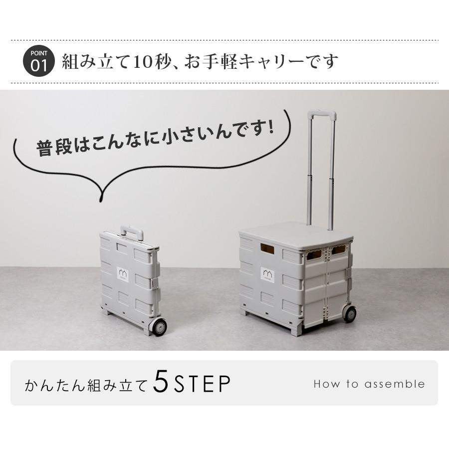 mottole（モットル） キャリーカート 折りたたみ 軽量 キャリー