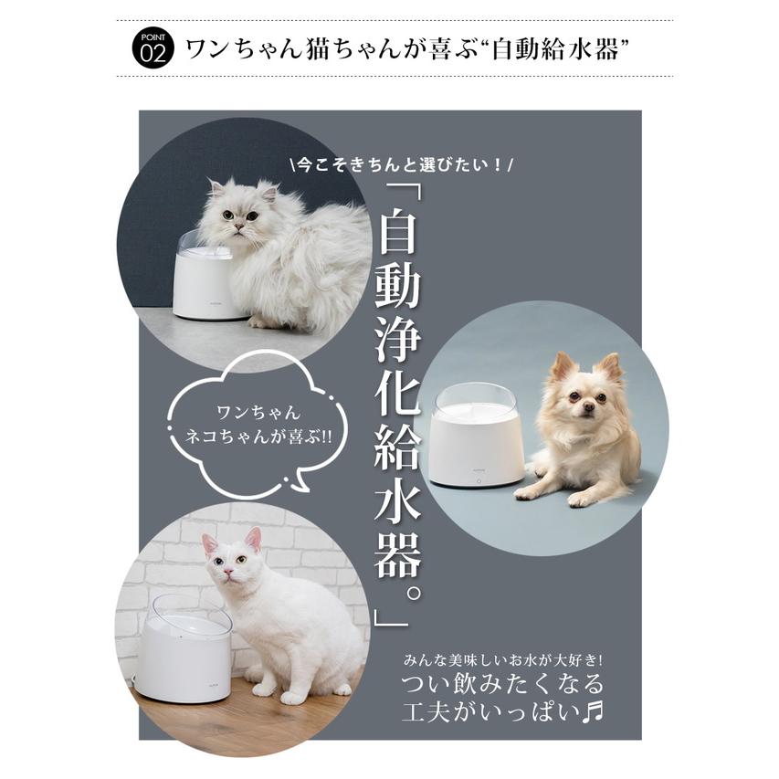 犬 猫 給水 Amazon | ペット給水機 ペット自動給水器猫犬ペット給水器 3つ