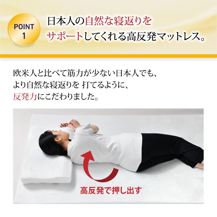 腰対策 高反発マットレス モットン シングル 腰痛 マットレス ベッド 