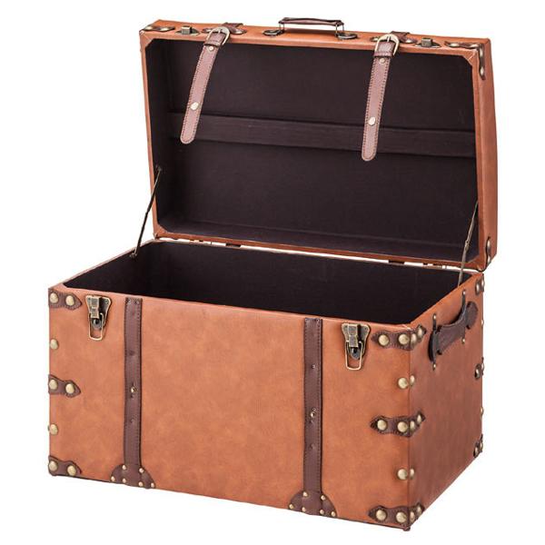 収納ボックス トランク 2個セットS＆L【店頭受取も可 吹田】_5