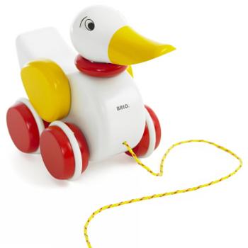 BRIO（ブリオ） 木のおもちゃ プルトイ ダック（12ヶ月から）【店頭