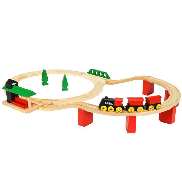 BRIO（ブリオ） 木製レールシリーズ クラシックDXレールセット（2歳 