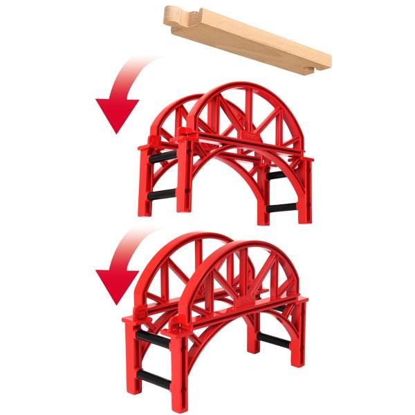 ブリオ　BRIO 木製レール　まとめてセット 公式通販】 BRIO ブリオ 小さな森の基本レールセット 全18ピース