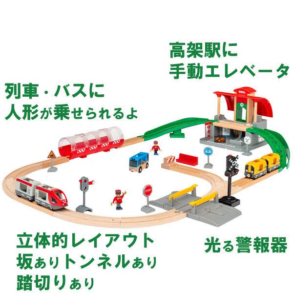 BRIO（ブリオ） 木製レールシリーズ セントラルステーションセット（3