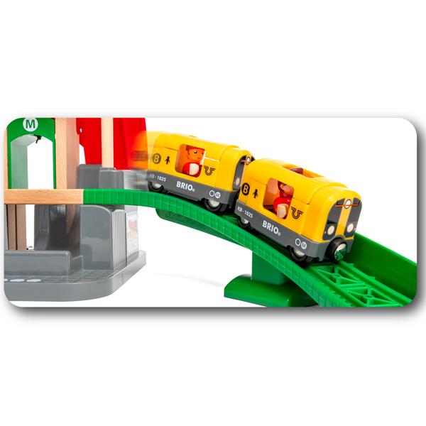 BRIO（ブリオ） 木製レールシリーズ セントラルステーションセット（3 