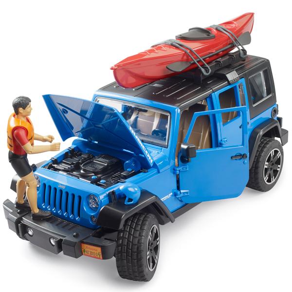 ブルーダープロ Jeep Rubicon&カヤック（フィギュア付き/3歳から