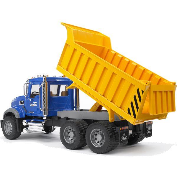 ブルーダープロ はたらくくるま MACK Tip Up トラック（3歳から）【店頭受取も可 吹田】の画像