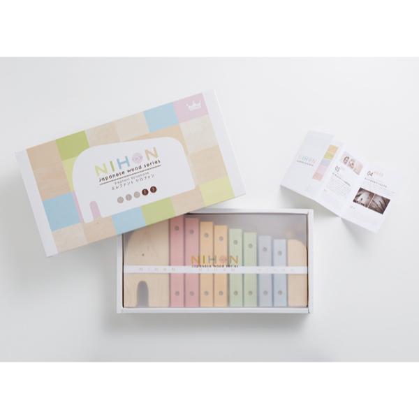 エド・インター 木のおもちゃ NIHON エレファントシロフォン（2歳から）【店頭受取も可 吹田】の画像