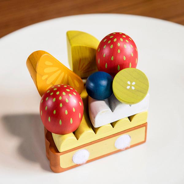 日本最級 エド・インター 木のおもちゃ ままごと 夢のフルーツタルト（3歳から）