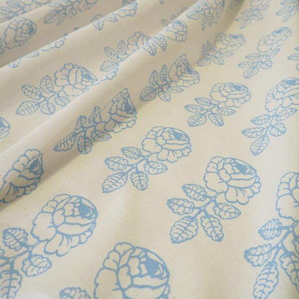 マリメッコ オーダーカーテン 丈141cm〜180cm VIHKIRUUSU UNBLEACH COTTON/BLUE【店頭受取も可 吹田】_3