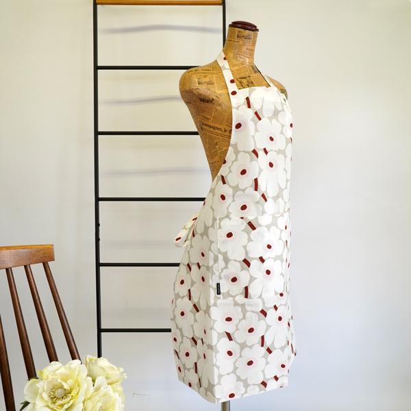 marimekko（マリメッコ） エプロン MINI UNIKKO（ウニッコ）/WHITE