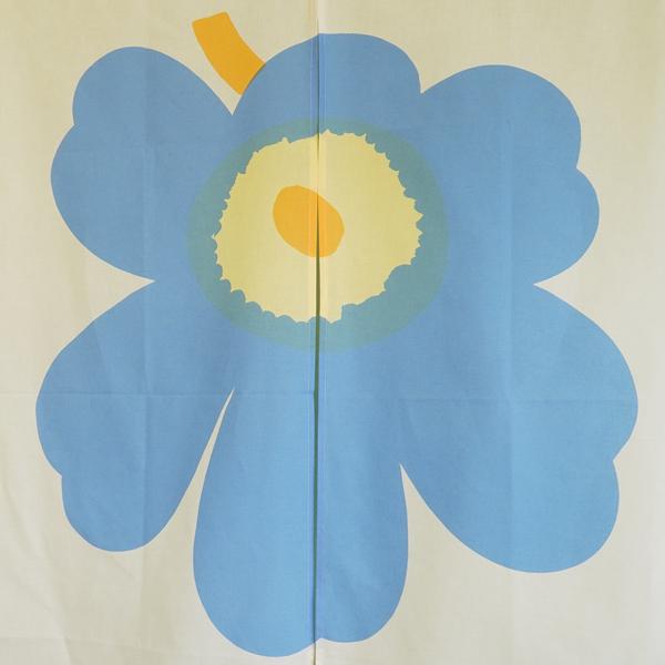 marimekko マリメッコ NOREN CURTAINS（のれん） UNIKKO/BLUE