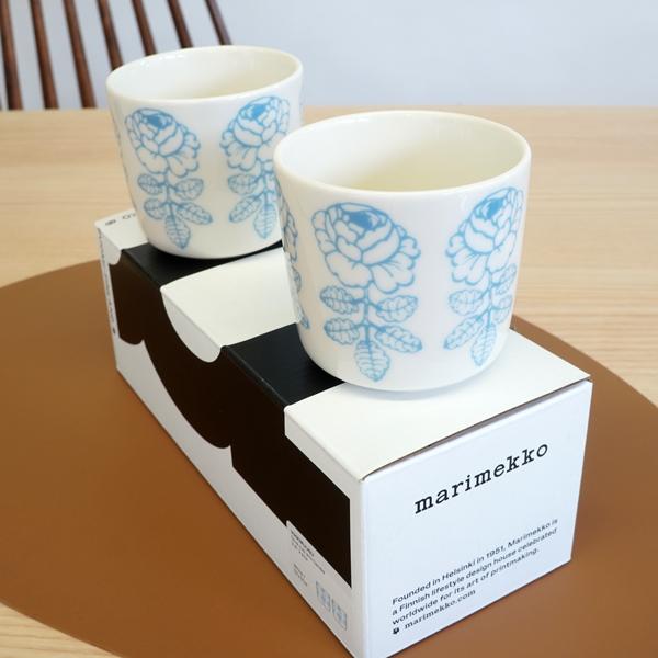マリメッコ　marimekko　ラテマグ　ヴィヒキルース　2個 marimekko（マリメッコ） コーヒーカップ2個セット（ラテマグ