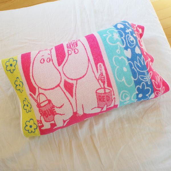 MOOMIN ムーミン タオル枕カバー(ピローケース) リトルミイの MOOMIN ムーミン タオル枕カバー(ピローケース) リトルミイの