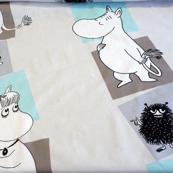 MOOMIN ムーミン×フィンレイスン Finlayson 生地 幅約150cm×約1
