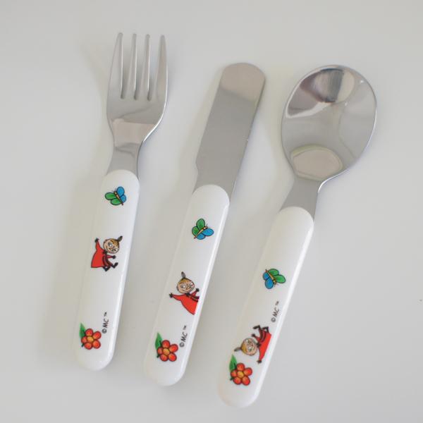 MOOMIN ムーミン 樹脂製子供食器 カトラリーセット ムーミン MOOMIN ムーミン 樹脂製子供食器 カトラリーセット ムーミン