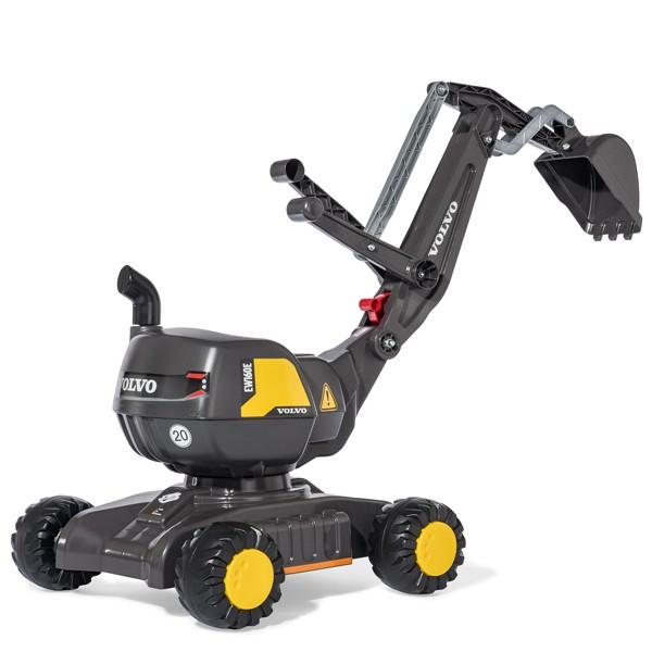 ロリートイズ rolly toys 乗用玩具  ディガーVOLVO/GREY（3歳から）【店頭受取も可 吹田】
