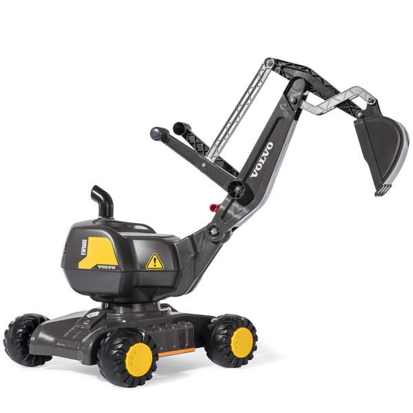 ロリートイズ rolly toys 乗用玩具  ディガーVOLVO/GREY（3歳から）【店頭受取も可 吹田】の画像