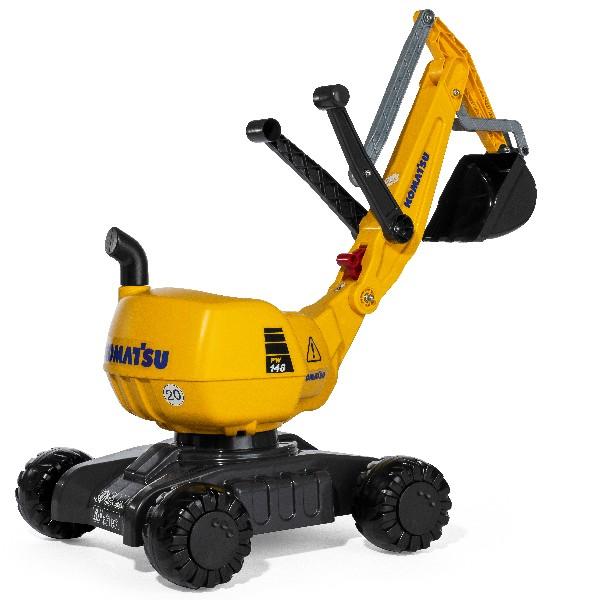 ロリートイズ rolly toys 乗用玩具  ディガーKOMATSU（3歳から）【店頭受取も可 吹田】の画像