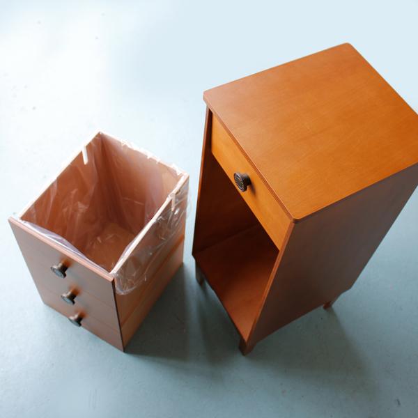 ヤマト工芸 人を欺くチェスト型のゴミ箱 chest dust 15L【店頭受取も可 吹田】_4