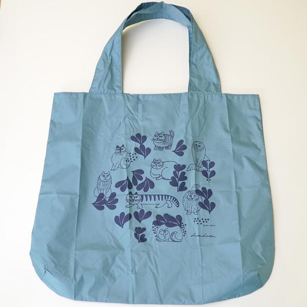 リサラーソン ポケッタブルエコバッグ 折りたたみ/ポーチ一体型【店頭