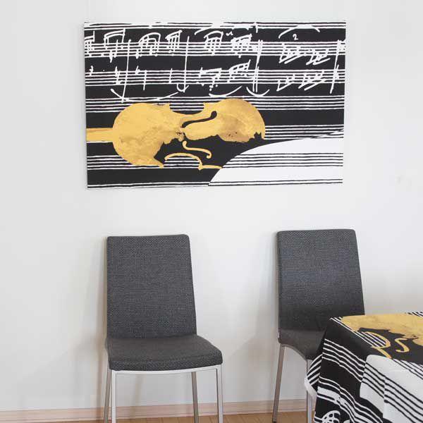 ファブリックパネル ヴァッリラ VALLILA Apassionata/YELLOW 120×75cm【店頭受取も可 吹田】