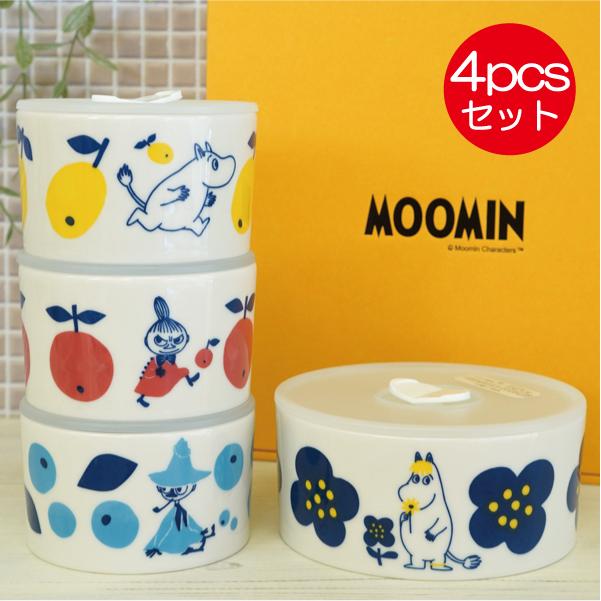 MOOMIN ムーミン レンジセット(ボウル/保存容器) カラー MOOMIN ムーミン レンジセット(ボウル/保存容器) カラー