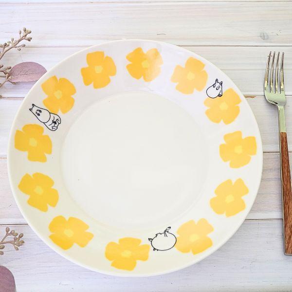 MOOMIN（ムーミン） 陶器の食器セット トリオパスタプレート22cm