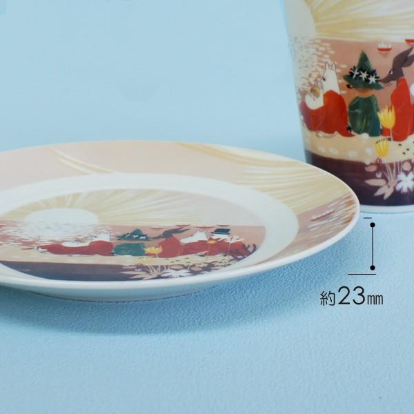 MOOMIN ムーミン プレート19.5cm ルオント 夕日【店頭受取も可
