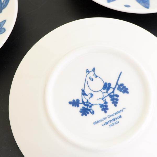 MOOMIN ムーミン 陶器の食器セット 13.5cmファイブプレート