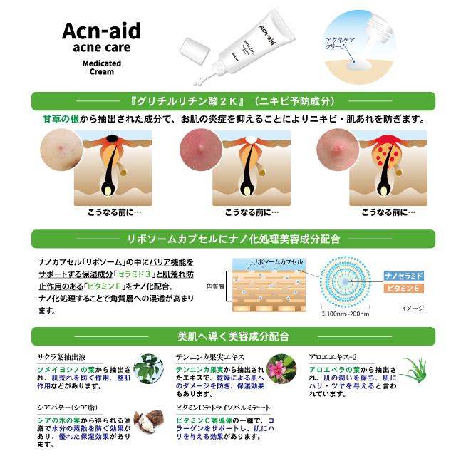 アクネ用ポイントパッチシート　Acn-aid（アクネイド） ナイトパッチシート　　夜用 ポイントパッチ パック スキンケア にきび シェモア｜motu-play｜04