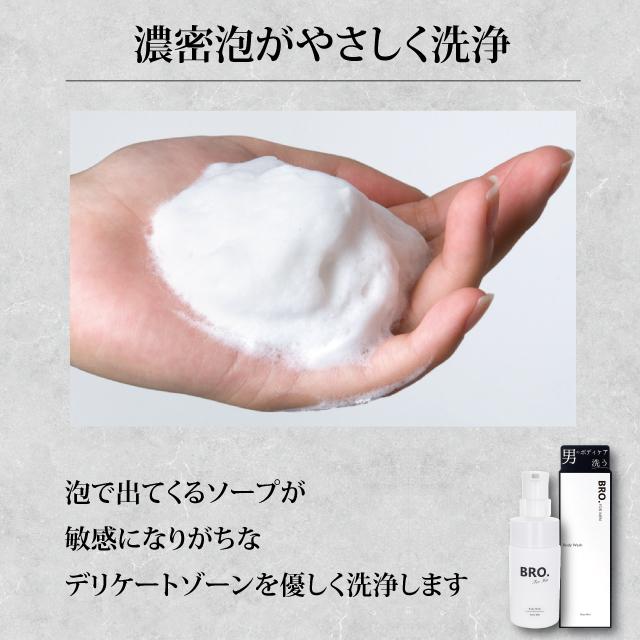 BRO.FOR.MEN メンズ デリケートゾーン用 薬用ボディウォッシュ BRO
