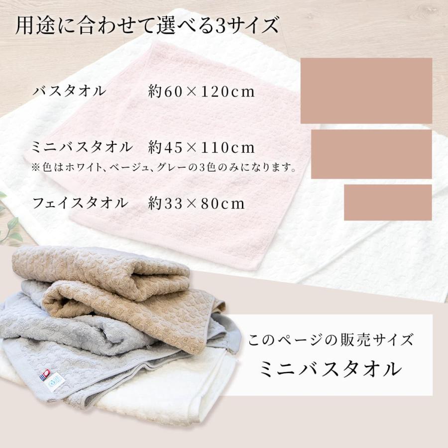 今治タオル（imabari towel） 今治 ミニバスタオル 小さめ バスタオル