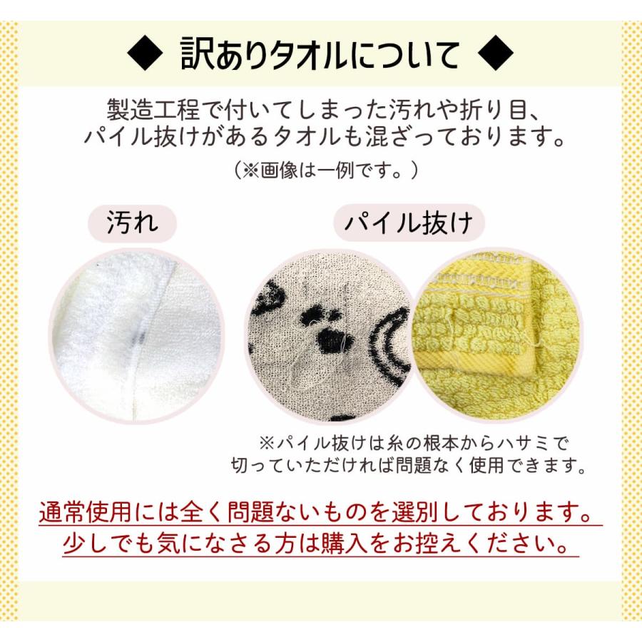 訳あり タオル福袋 タオルチーフ 5枚セット 数量限定 タオルハンカチ