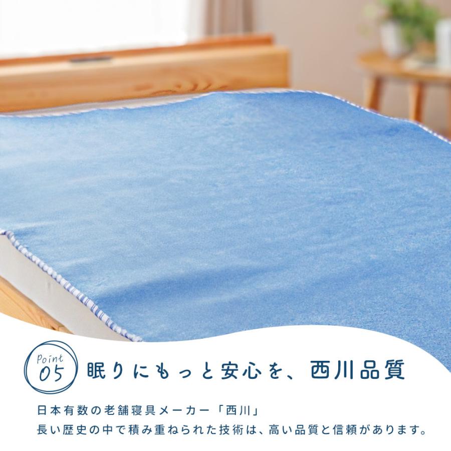 西川（nishikawa） 除湿シート シングル サラネル シリカゲル 消臭