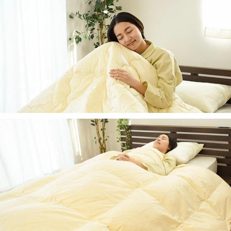 羽毛布団 クイーン ダウン93％ 1.6kg 日本製 殺菌 消臭 防カビ 国内  