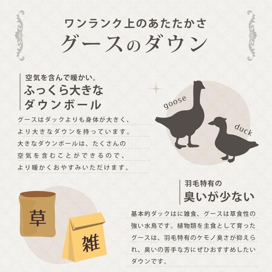 羽毛布団 クイーン 東京西川 シベリア産グースダウン93 日本製 オールシーズン 2枚合わせ 羽毛ふとん 3qa Rosette こだわり安眠館 ヤフー店 通販 Yahoo ショッピング