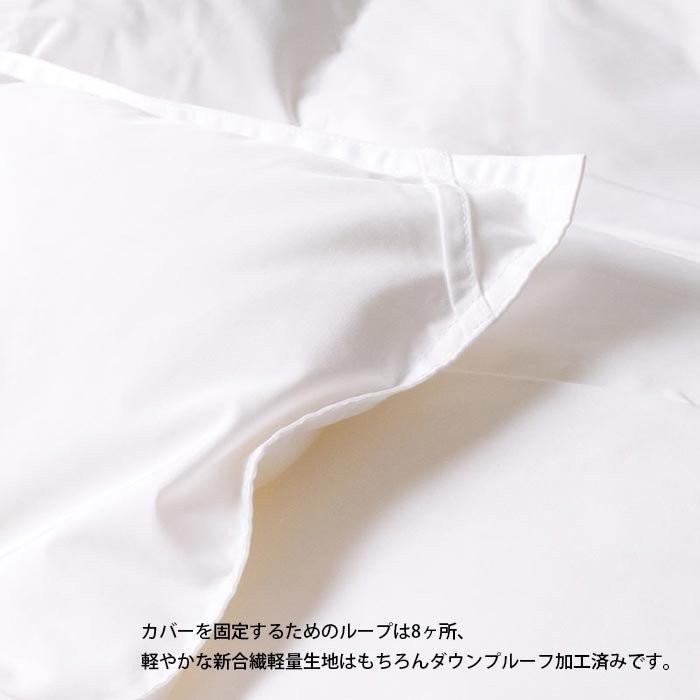 ダウンケット 羽毛肌掛け布団 シングル 2枚セット set ポーランド産グース95％ 日本製 プレミアムゴールドラベル