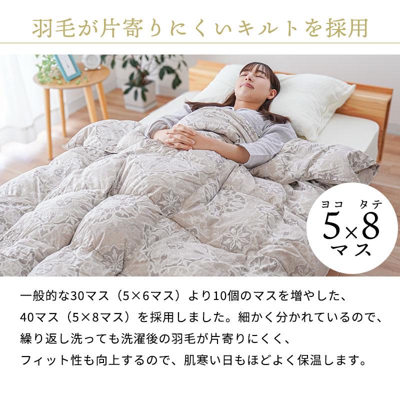 羽毛肌布団　羽毛布団　日本製　ダウン90% 0.7キロ　専用 西川（nishikawa） 羽毛肌掛け布団 シングル グースダウン90％ 増量