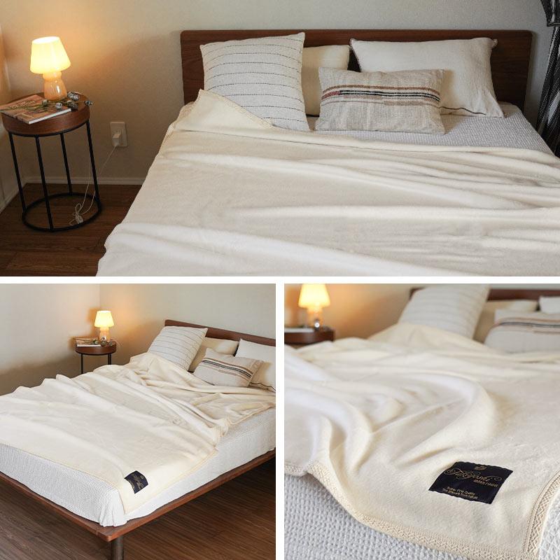 オーガニック綿毛布　シングル 綿毛布 シングル 日本製 オーガニックコットン 綿100％ 掛け毛布