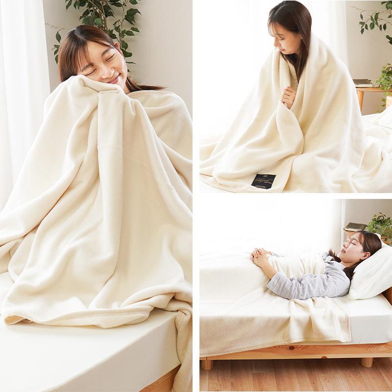 綿毛布 シングル 日本製 オーガニックコットン 綿100％ 掛け毛布
