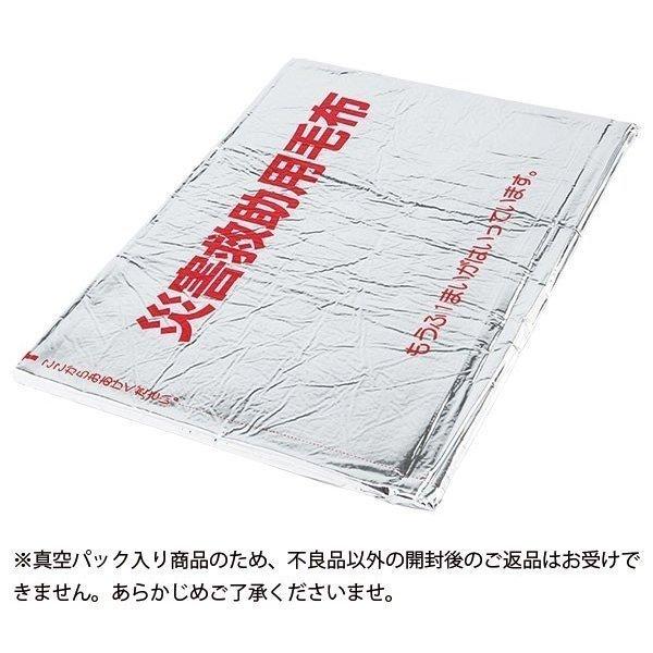 毛布 シングル 真空パック入り燃えにくい防災 難燃 防炎 掛け毛布 備蓄