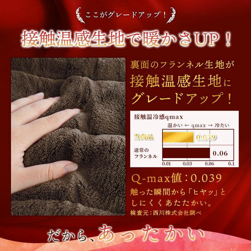 西川（nishikawa） あったか多層毛布 掛け布団カバー シングル 吸湿