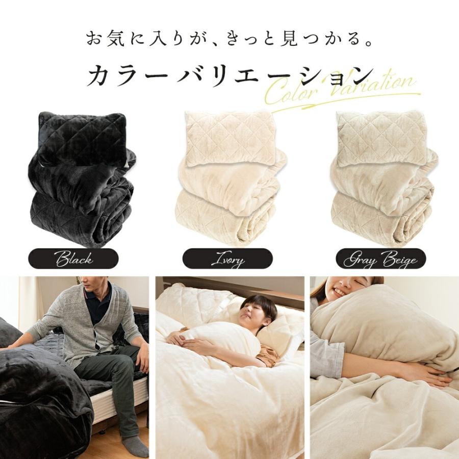 西川（nishikawa） あったか寝具3点セット set シングル 掛け布団